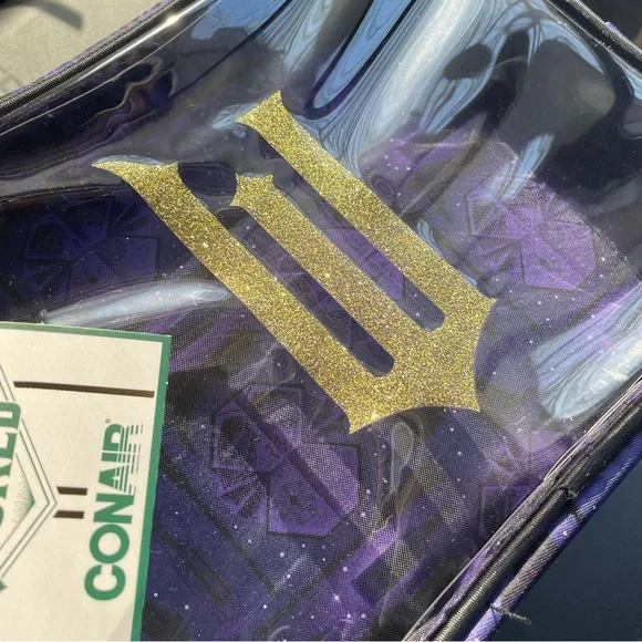 Wicked Purple Double Zip Organizer - Makeup Bag, Travel Cosmetic Bag - Picture 10 of 10